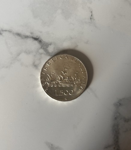 500 lire argento caravelle - argento,