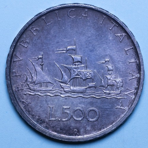 Repubblica italiana 500 lire - italiana,