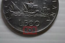 500 lire argento  caravelle