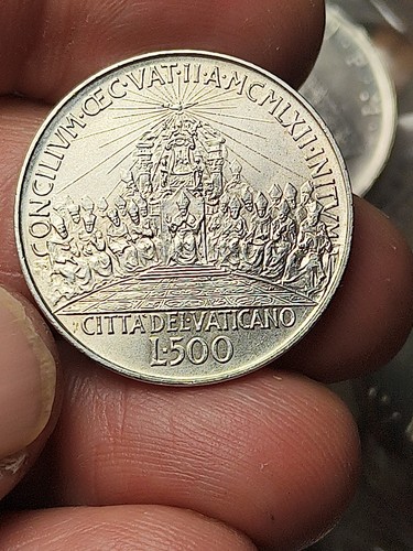 Vaticano rara 500 - rara, lire
