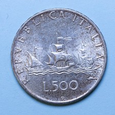 REPUBBLICA ITALIANA 500 LIRE