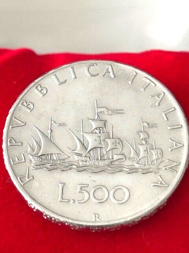 500 lire argento rep - 500,