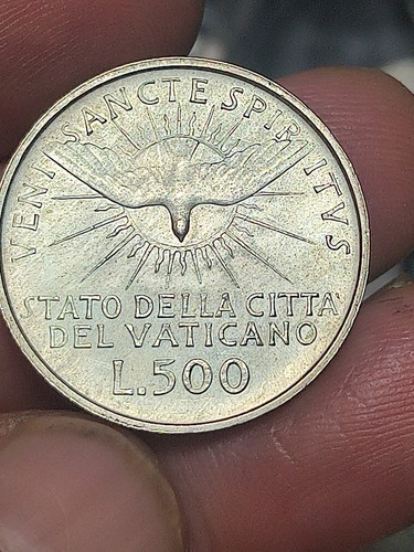 Moneta 500 lire argento - moneta,