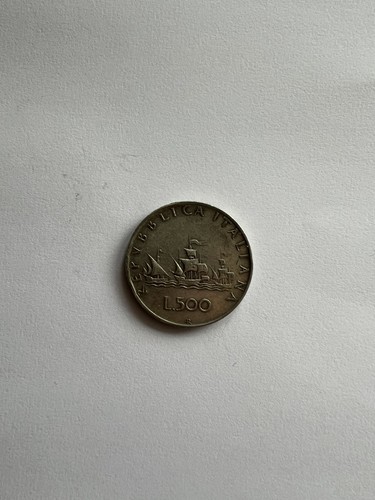 Italia 500 lire argento - in,