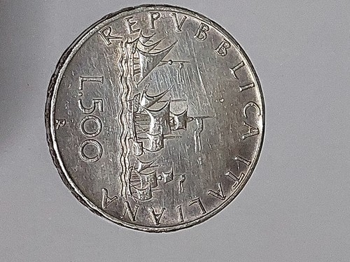 Moneta rara 500 lire - rara, caravelle