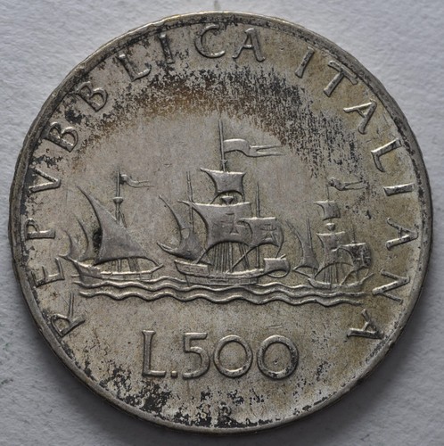 1961 repubblica italiana 500 - ,