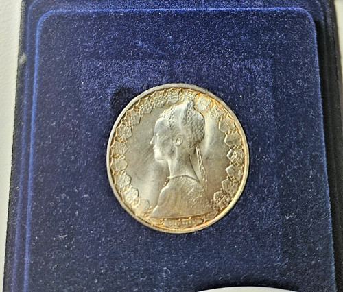 Moneta 500 lire - argento, 1966